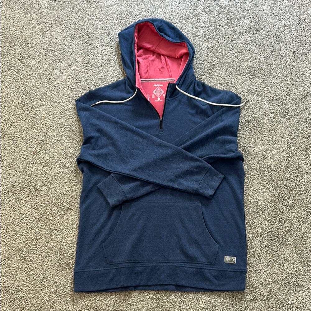 Flag & Anthem Men's Navy Blue XL Hoodie Sweater